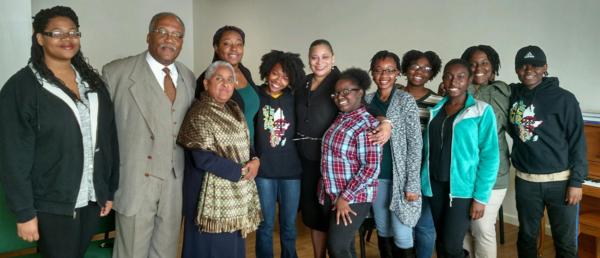 The Bishop visits Christ Our Redeemer AME Church, Staunton